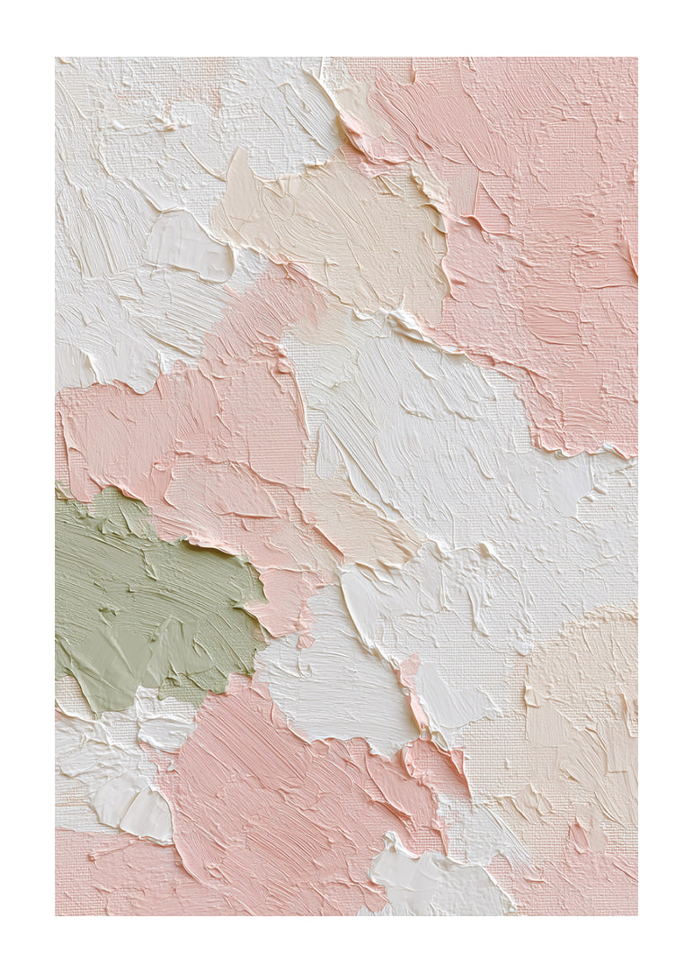 Soft pastel tones evoke calm and harmony in an artistic expression.-12