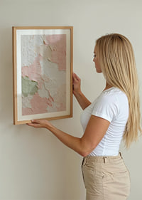 Soft pastel tones evoke calm and harmony in an artistic expression.-8