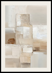 Jemná hra farieb v harmonickej abstrakcii.-2