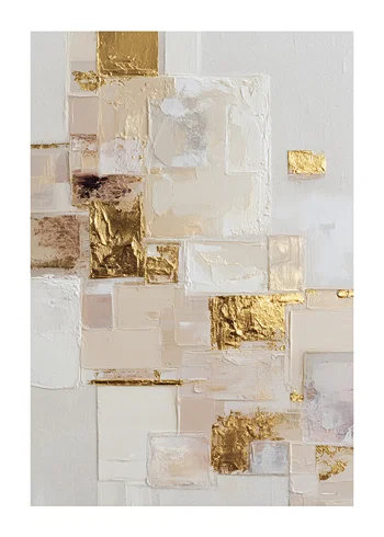 Poster Golden Subtle Radiance