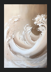 Ethereal waves in soft earth tones bring peace to the mind.-5