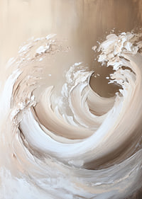 Ethereal waves in soft earth tones bring peace to the mind.-7