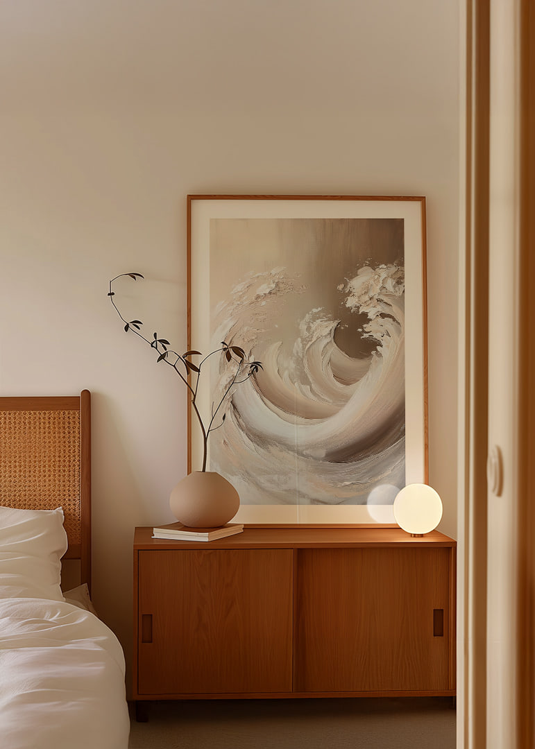 Ethereal waves in soft earth tones bring peace to the mind.-12