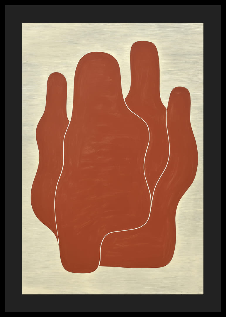 Formele organice în tonuri pământii creează calm și echilibru.-12