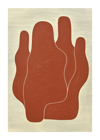 Poster Earthy Desert Silhouette