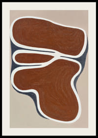 Les formes organiques aux tons terreux créent calme et harmonie.-2