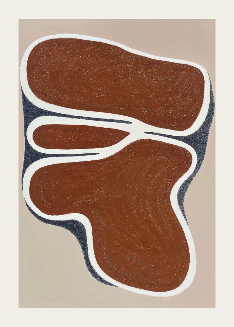 Les formes organiques aux tons terreux créent calme et harmonie.-12