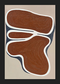 Organic shapes in earthy tones create calm and harmony.-5
