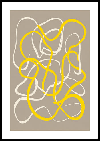 Poster Fluid Echoes Of Movement