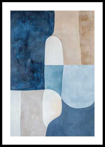 Plakat Geometric Colorful Calm