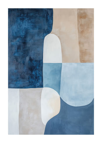 Poster Geometric Colorful Calm