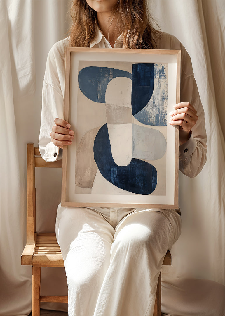 Soft shapes merge into a peaceful color palette.-12