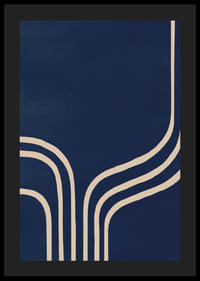 Mjuka linjer fångar nattens elegans med djupa blå toner.-4