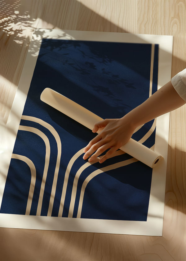 Poster Midnight Curves crossfade