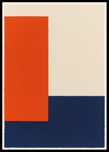 Poster Geometric Color Field