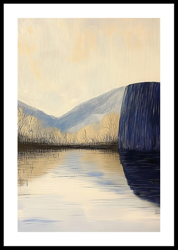 Poster Misty Morning Glow