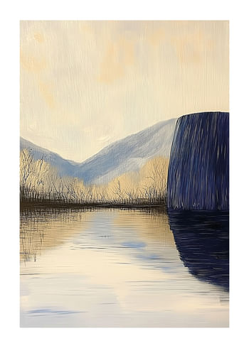 Poster Misty Morning Glow