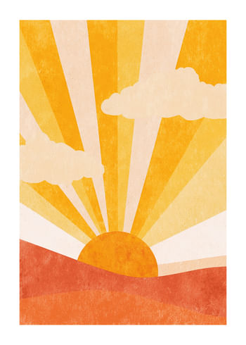 Poster Radiant Golden Horizon