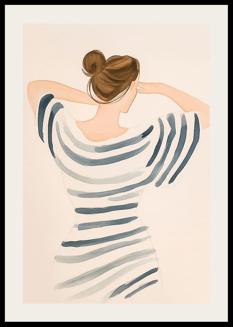 Avslappnad elegans och subtil stil i varje penseldrag.-12