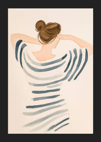 Avslappnad elegans och subtil stil i varje penseldrag.-5