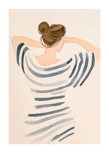 Poster Timeless Graceful Stripes
