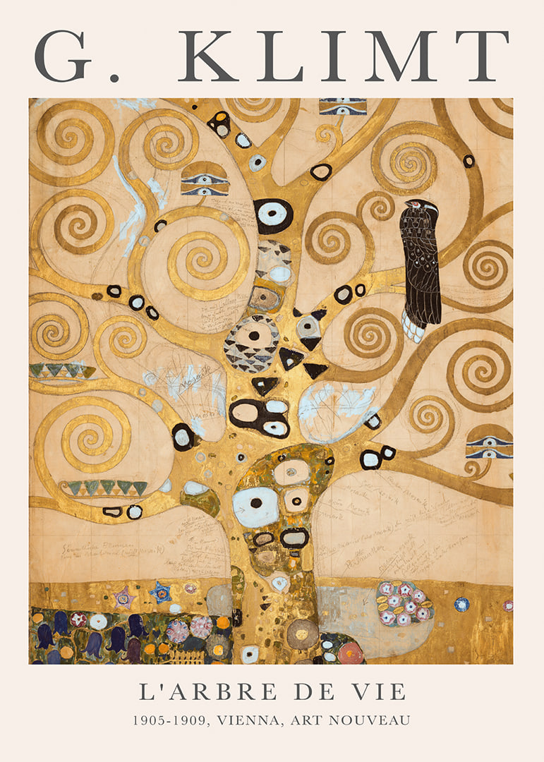 L'arbre De Vie av Gustav Klimt 1909-12