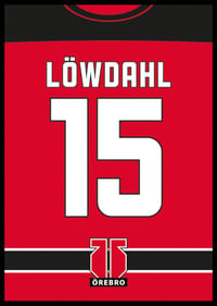 Henrik Löwdahl #15 Örebro Hockey. Spelartröja.-2