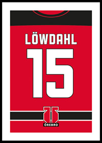 Henrik Löwdahl #15 Örebro Hockey. Spelartröja.-0