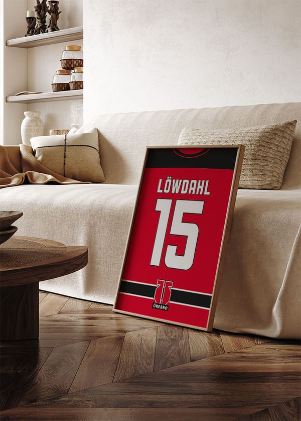 Poster Henrik Löwdahl #15 Örebro Hockey crossfade