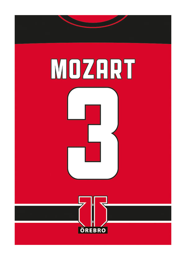 Poster Lars Mozart Anderssons #3 Örebro Hockey