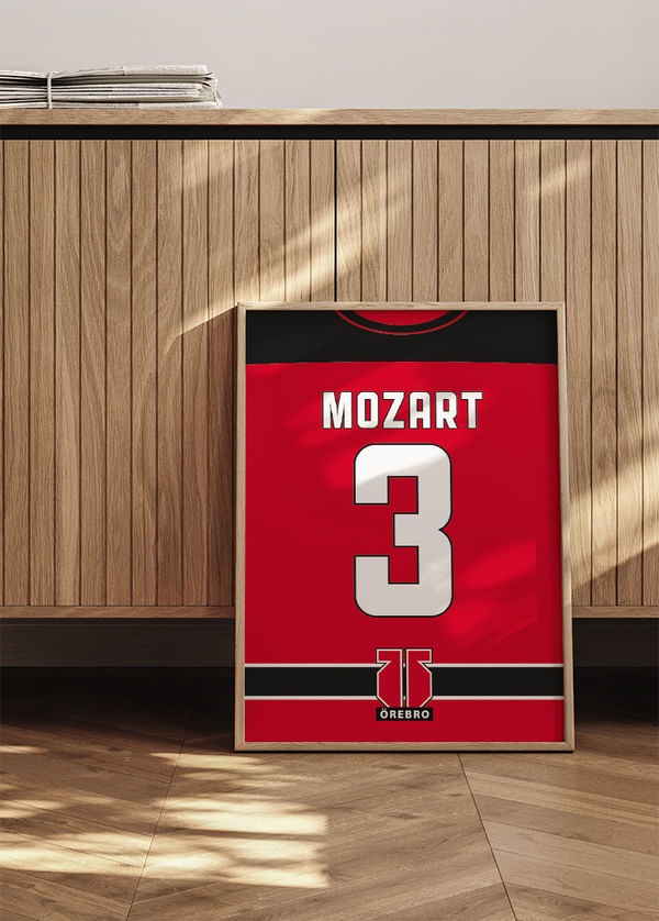 Poster Lars Mozart Anderssons #3 Örebro Hockey crossfade