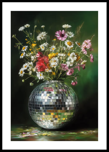 Affiche Floral Disco Dream