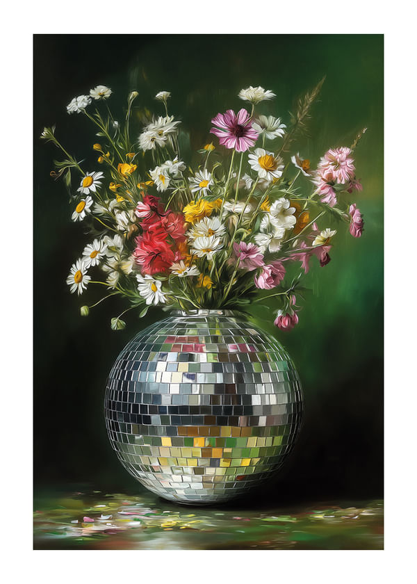 Plagát Floral Disco Dream