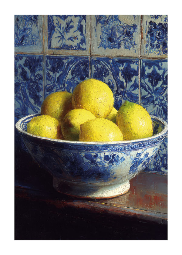 Plagát Ceramic Citrus Symphony