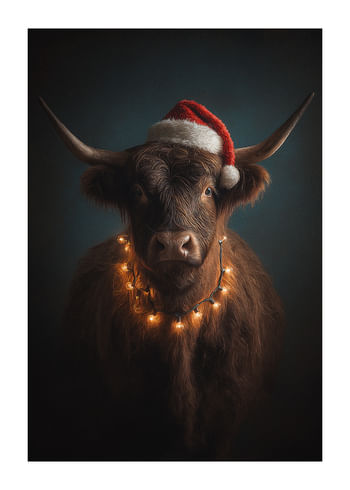 Poster Festive Highland Charm