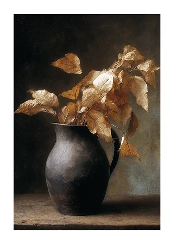 Poster Vintage Leaves