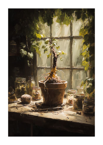 Poster Tranquil Greenery