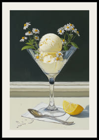 Egy frissítő üvegkreáció virágzó eleganciával.-2