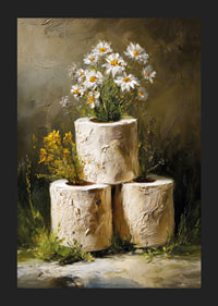 Zarte Blumen mit natürlichem, rustikalem Charme.-5