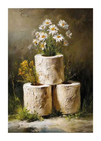 Poster Floral Wiping