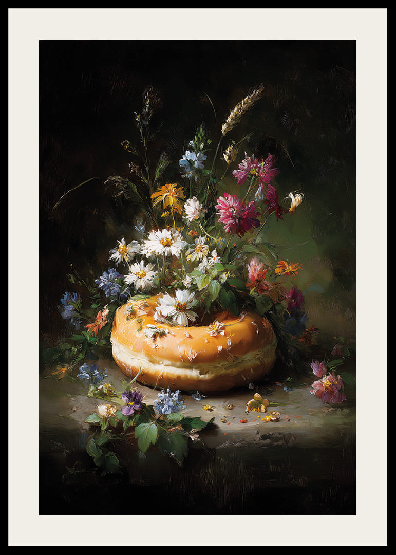 Une symphonie de fleurs et de pâtisseries en belle harmonie.-12