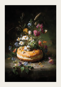 Une symphonie de fleurs et de pâtisseries en belle harmonie.-3