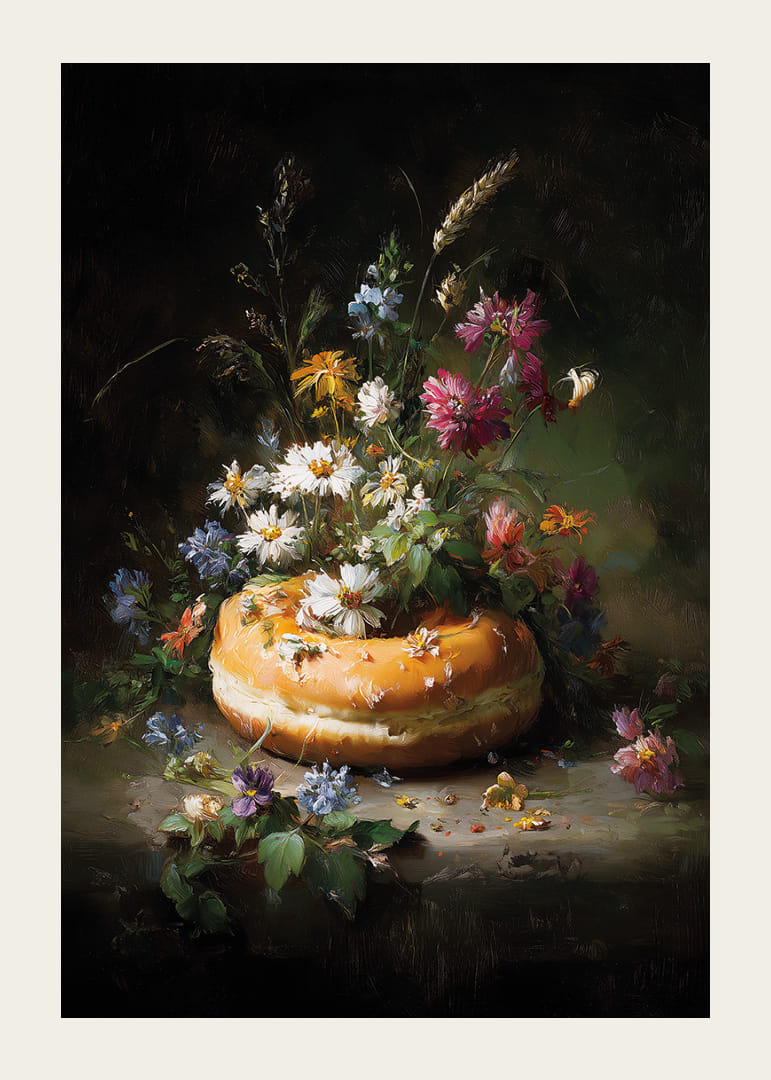 Une symphonie de fleurs et de pâtisseries en belle harmonie.-12