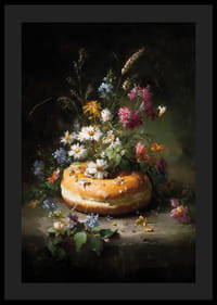 Une symphonie de fleurs et de pâtisseries en belle harmonie.-4