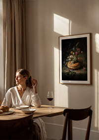 A symphony of flowers and pastries in beautiful harmony.-8