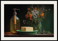 Ein zeitloses Stillleben mit Blumen, das den Geist verzaubert.-2