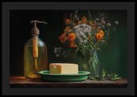 Ein zeitloses Stillleben mit Blumen, das den Geist verzaubert.-4