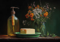 A timeless still life with flowers that enchants the mind.-7