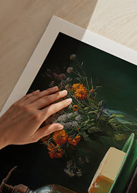 A timeless still life with flowers that enchants the mind.-9