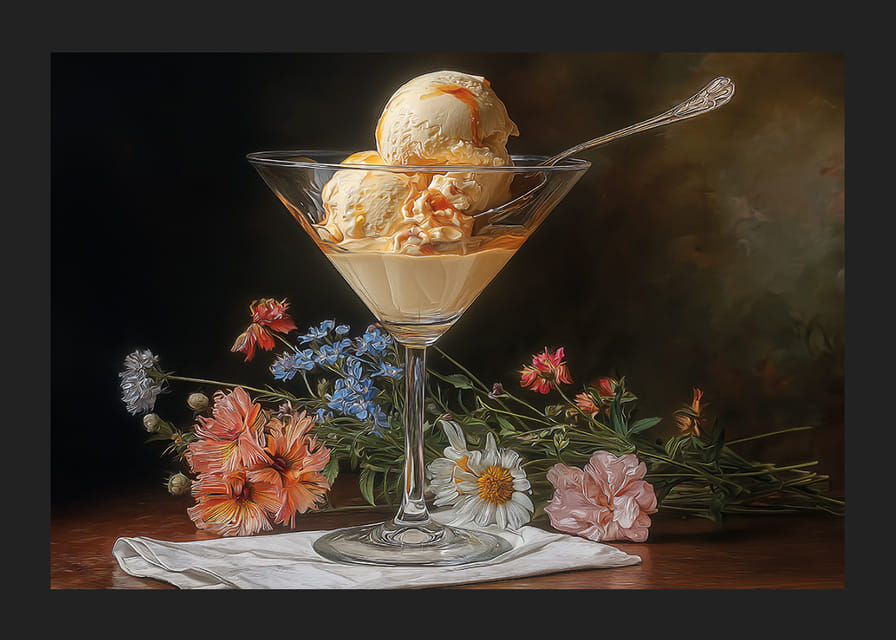 La boule de verre dans la beauté des fleurs capture le romantisme de l'œil.-12